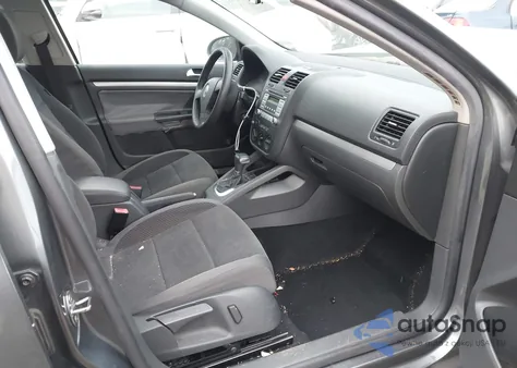 2009 Volkswagen Jetta 2.5L S из США, поврежденный, VIN 3VWMM71K49M280088